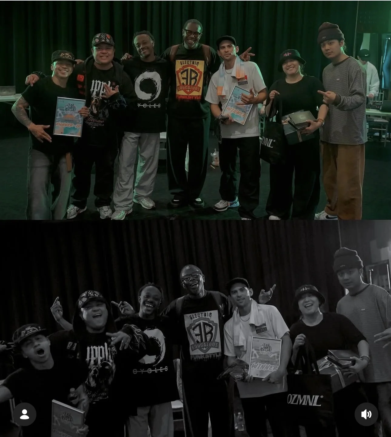 Beat Blitz winners and team