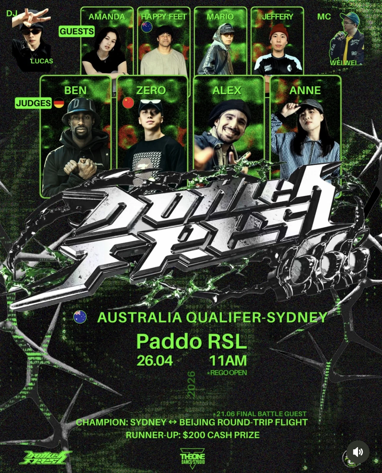 2026 Australia qualifier poster