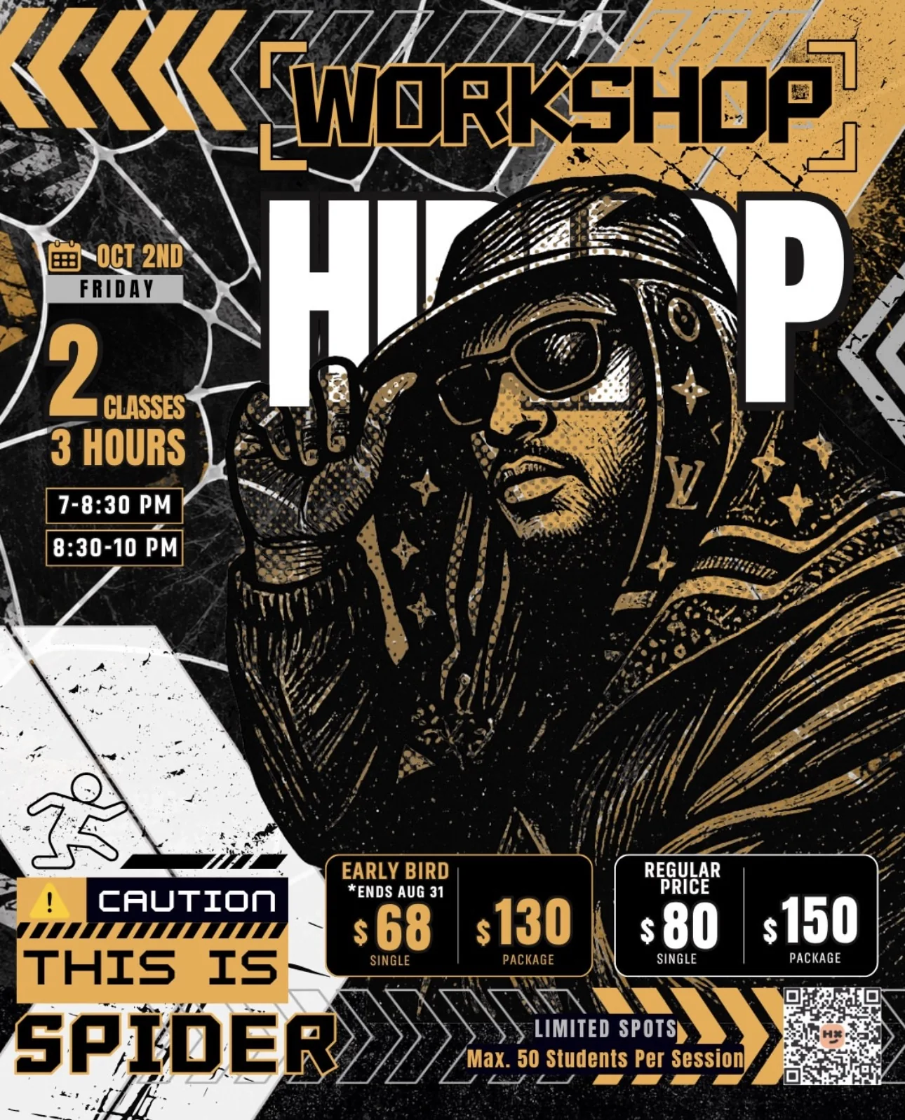 This Is Spider workshop poster