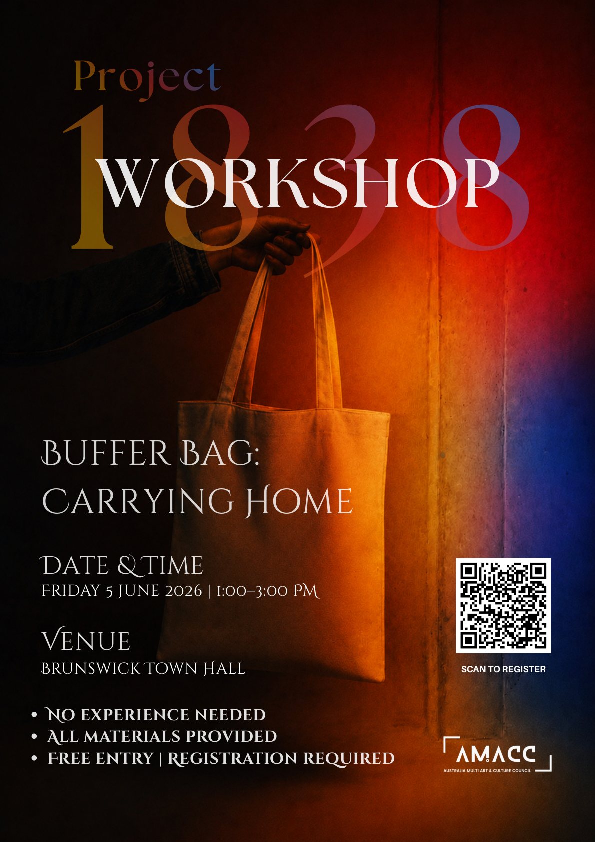 Buffer Bag Carrying Home workshop campaign