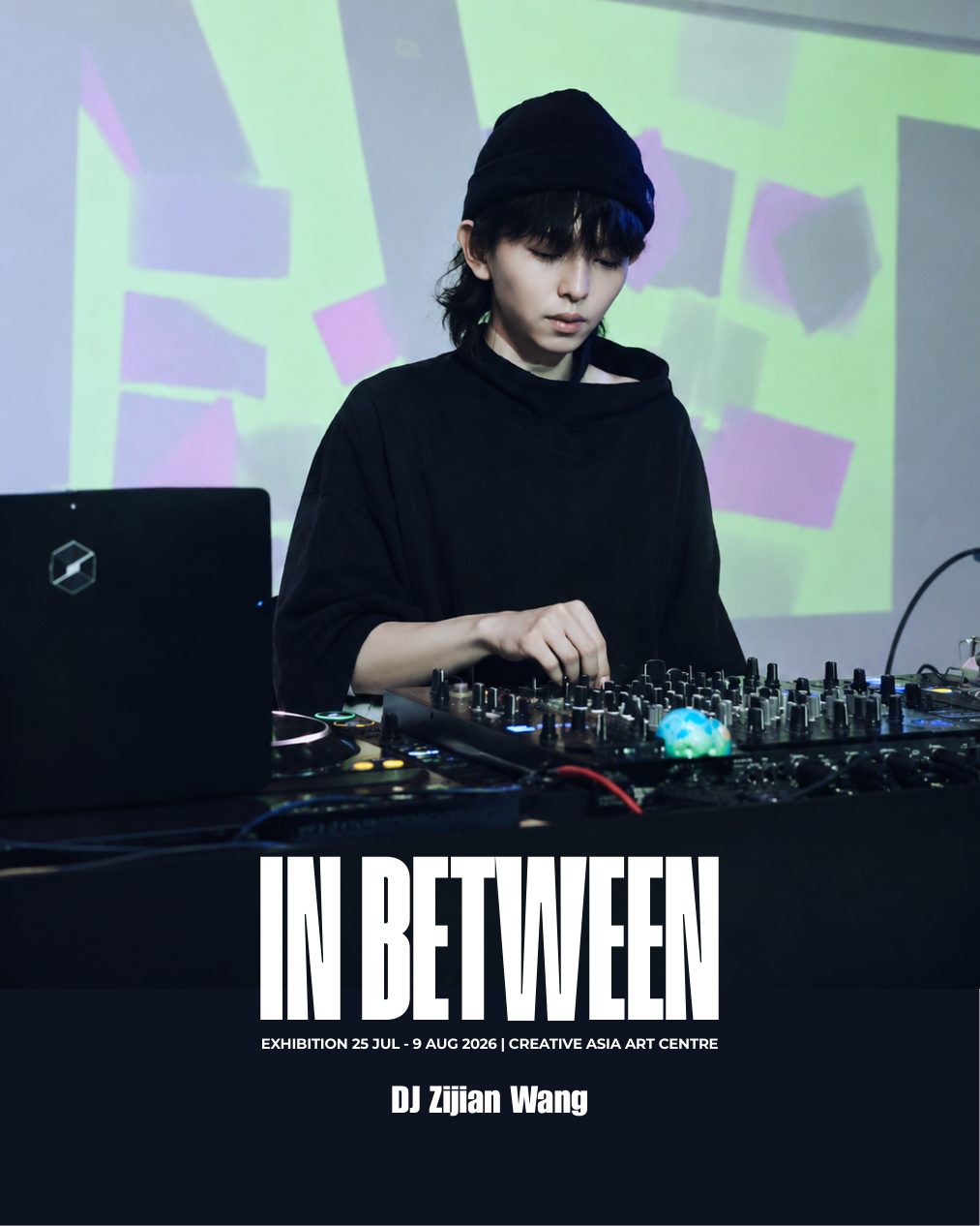 DJ performance campaign asset