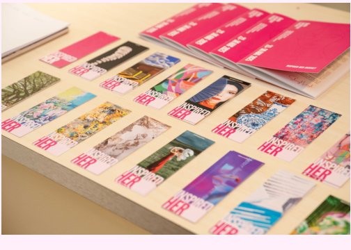 Printed Inspired Her marketing touchpoints
