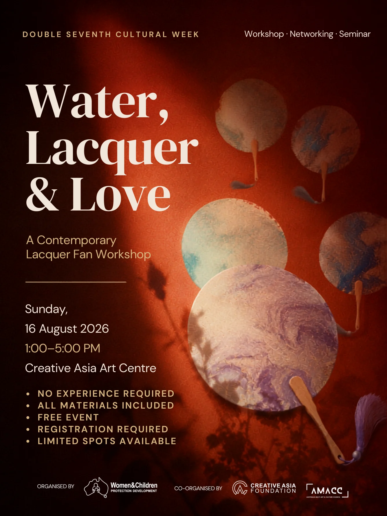 Water Lacquer and Love workshop campaign