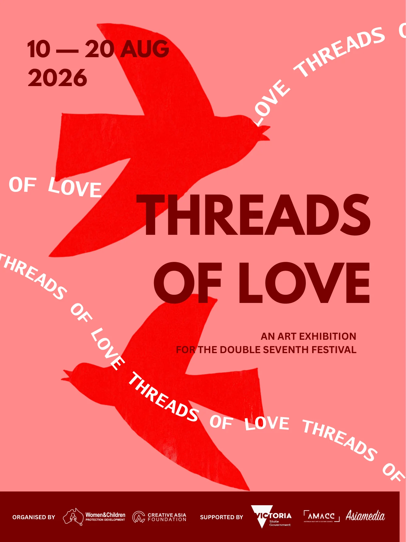 Threads of Love exhibition campaign exploration